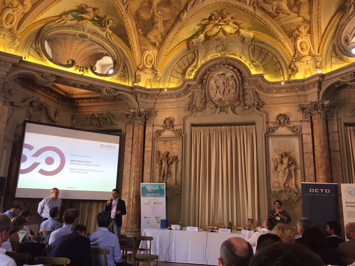 Omoove among the best technology companies of Italy at the Italian tech tour Octo Telematics